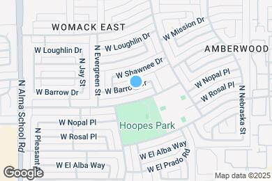 Map image of the property - 657 W Barrow Dr