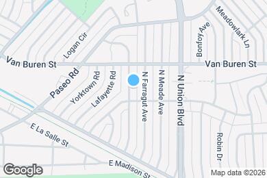 Map image of the property - 2411 N Logan Ave