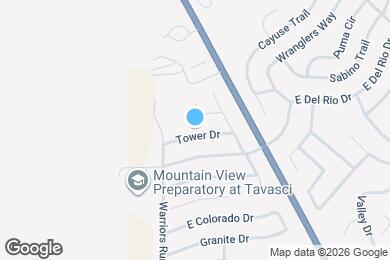 Map image of the property - 3356 E Tower Dr