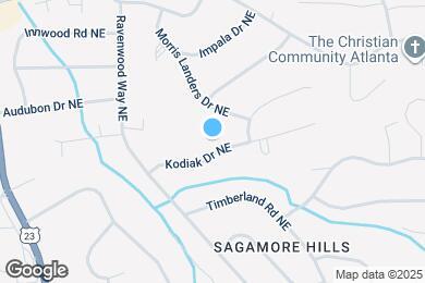 Map image of the property - 2144 Kodiak Dr NE