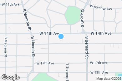 Map image of the property - 518 W. 15th Avenue