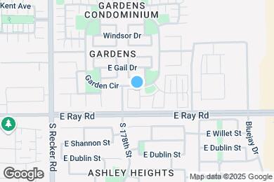 Map image of the property - 1532 S Avocet St