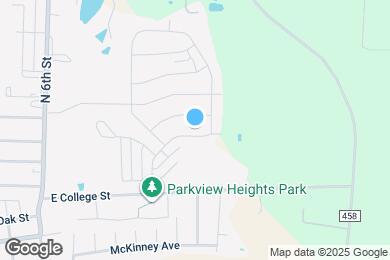 Map image of the property - 1210 Dye Blvd
