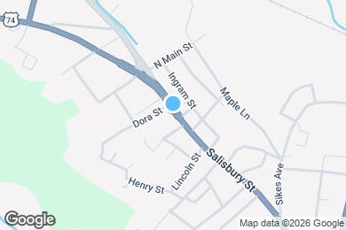 Map image of the property - 707 Salisbury St