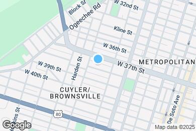 Map image of the property - 620 W 38th St