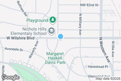 Map image of the property - 7110 Brentwood Rd