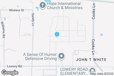 Map image of the property - 7500 Pleasant Oaks St