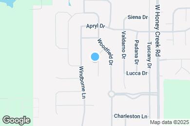 Map image of the property - 1545 Old Thicket Ct