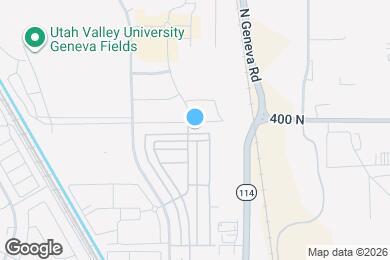 Map image of the property - 723 E 380 N