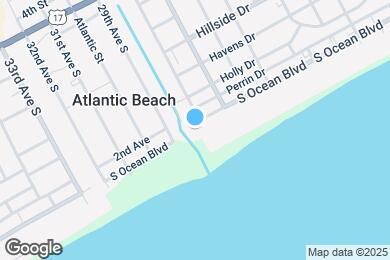 Map image of the property - 2701 S Ocean Blvd