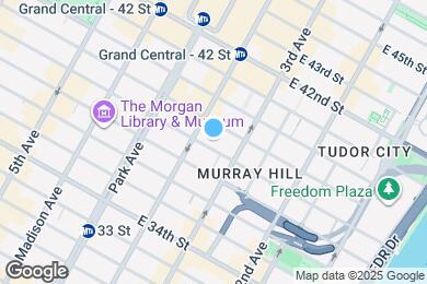 Map image of the property - 137 E 38th St