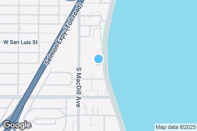 Map image of the property - 3325 Bayshore Blvd