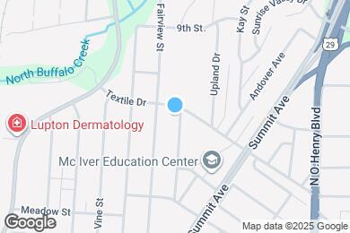 Map image of the property - 1421 Bogart St