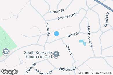 Map image of the property - 331 Sarvis Dr