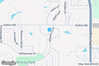 Map image of the property - 1325 Tanglevine Dr