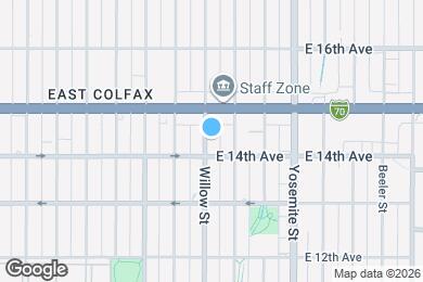 Map image of the property - 1416 Willow St