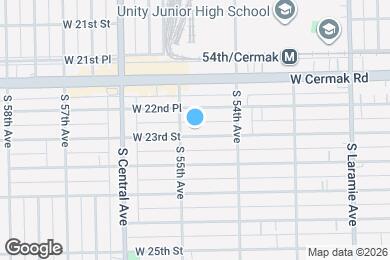 Map image of the property - 5432 W 23rd St