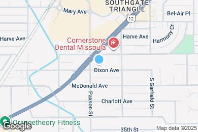 Map image of the property - 1940 Dixon Ave