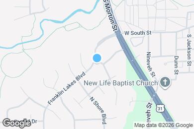 Map image of the property - 506 Lake Crossing Ln