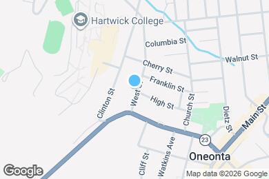 Map image of the property - 11 West St - Student Only Housing