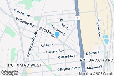 Map image of the property - 211 E Glebe Rd