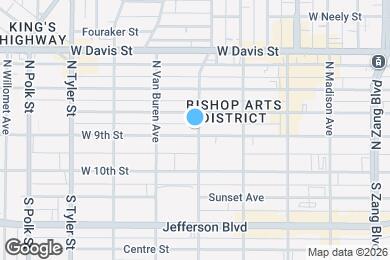 Map image of the property - 601 W 9th St