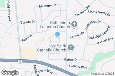 Map image of the property - 5535 El Encanto Cir