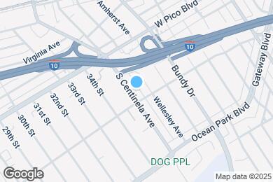 Map image of the property - 2480 S Centinela Ave