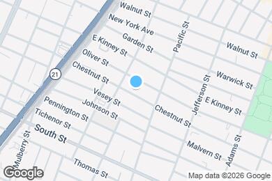 Map image of the property - 166 Chestnut St