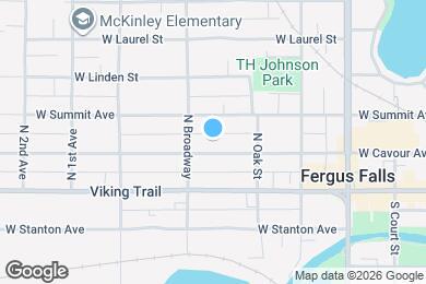 Map image of the property - 534 W Cavour Ave