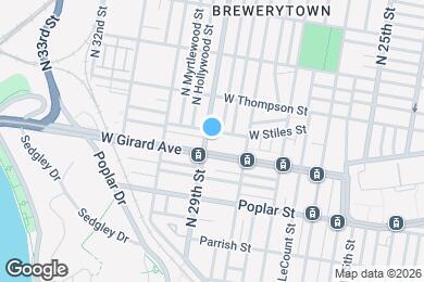 Map image of the property - 1213 N 29th St