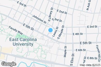 Map image of the property - 409 S Eastern St