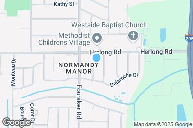 Map image of the property - 1927 Orlean Dr