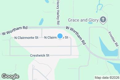 Map image of the property - 19133 N Clairmonte St