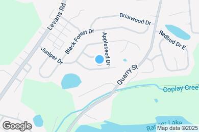 Map image of the property - 2309 Red Maple Dr