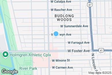 Map image of the property - 2731 W Berwyn Ave