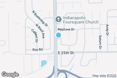 Map image of the property - 2604 Morning Star Dr