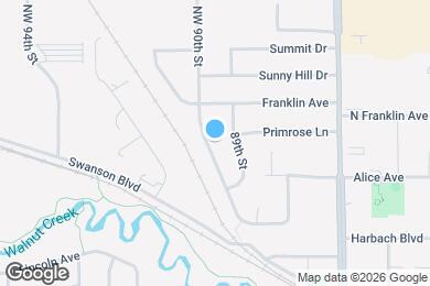 Map image of the property - 1945 NW 90th St