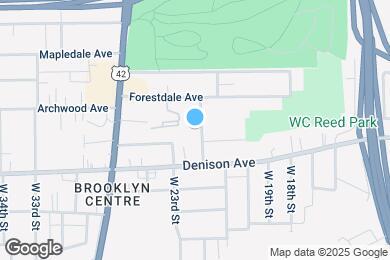 Map image of the property - 3790 W 22nd Pl