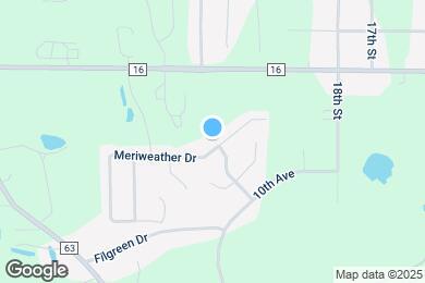 Map image of the property - 601 Meriweather Dr