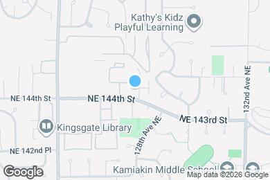 Map image of the property - 12704 NE 144th St