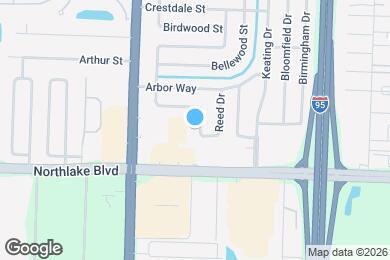 Map image of the property - 9109 Bamboo Dr