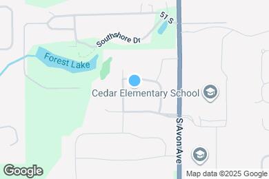 Map image of the property - 6860 Maywood Cir