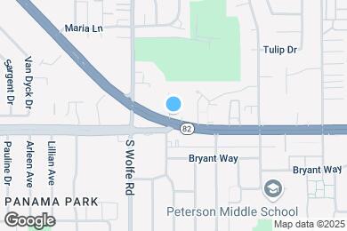 Map image of the property - 929 E El Camino Real