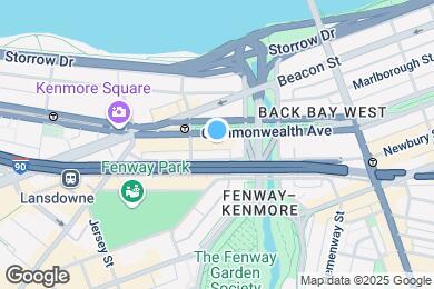 Map image of the property - 478 Commonwealth Ave