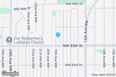 Map image of the property - 8520 19th Ave NW