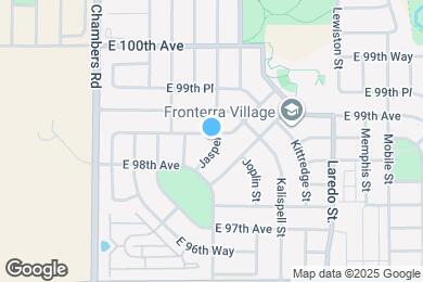 Map image of the property - 15662 E 98th Pl