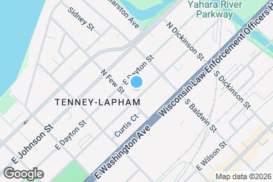 Map image of the property - 1214 E Mifflin St