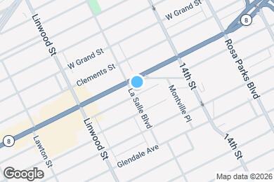 Map image of the property - 13302 La Salle Blvd