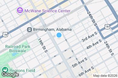Map image of the property - 2000 2nd Ave S
